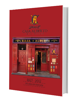 Libro historia restaurante centenario Casa Alberto Madrid